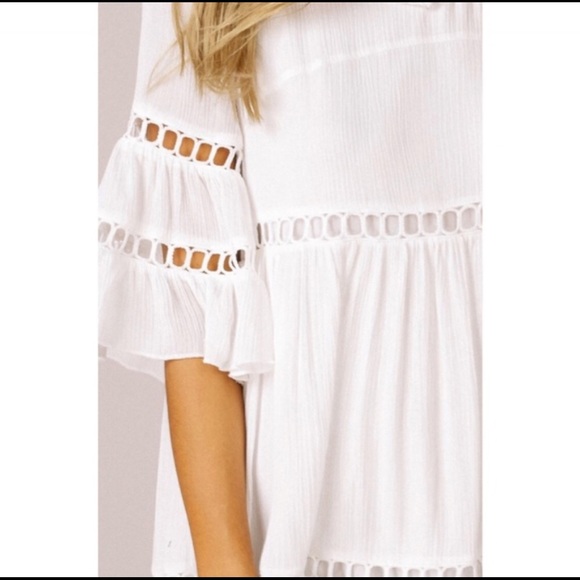 CATARINA Babydoll Dress - IVORY - Picture 2 of 2